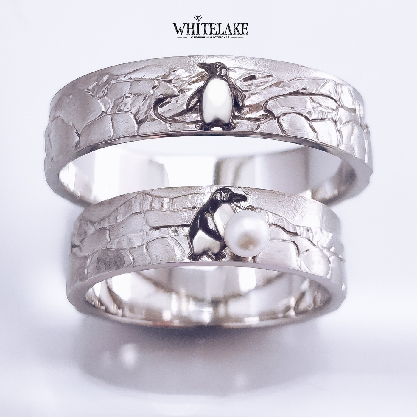 penguin wedding ring